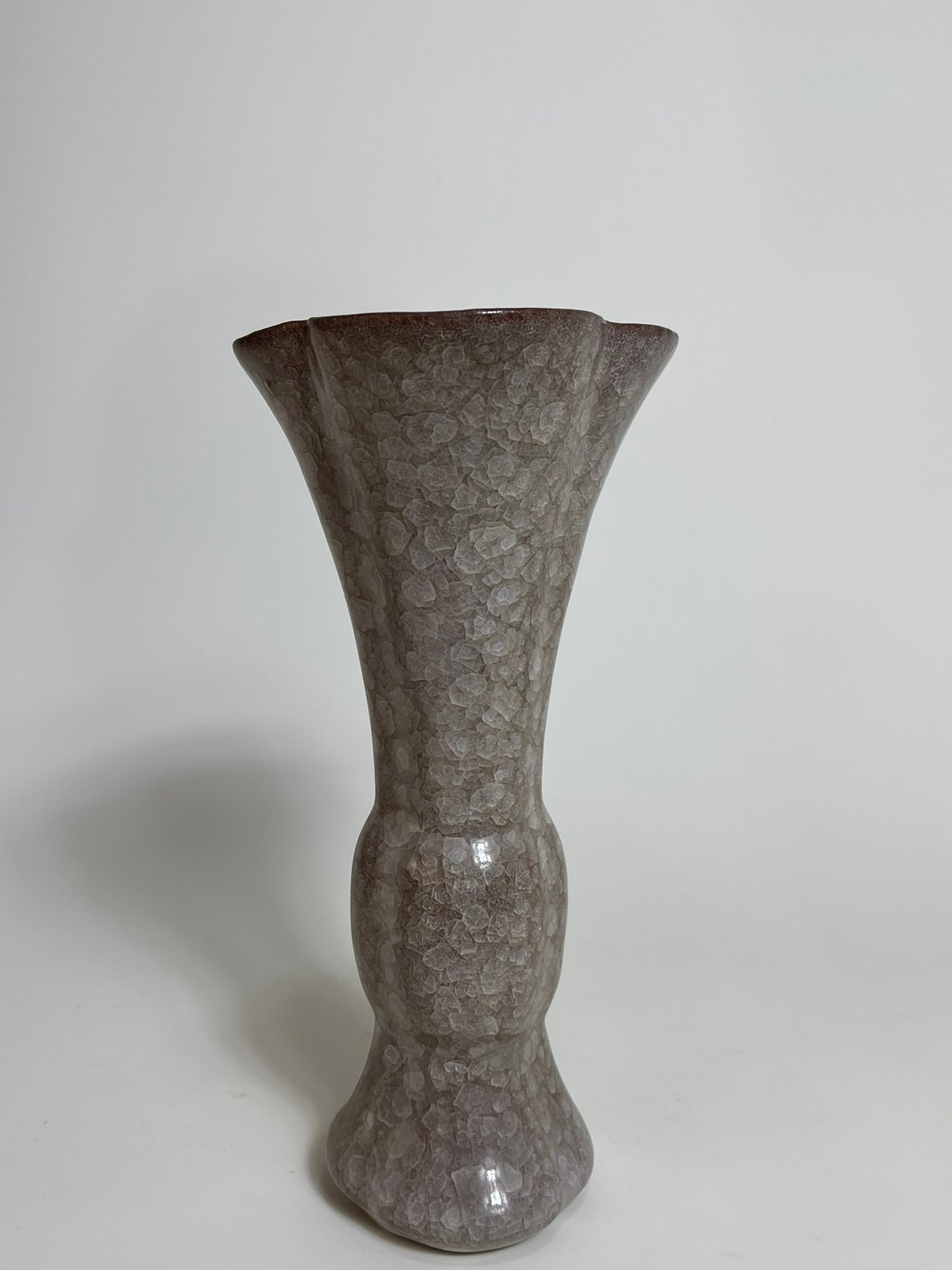 Song Dynasty kiln ice cracked begonia style flower goblet