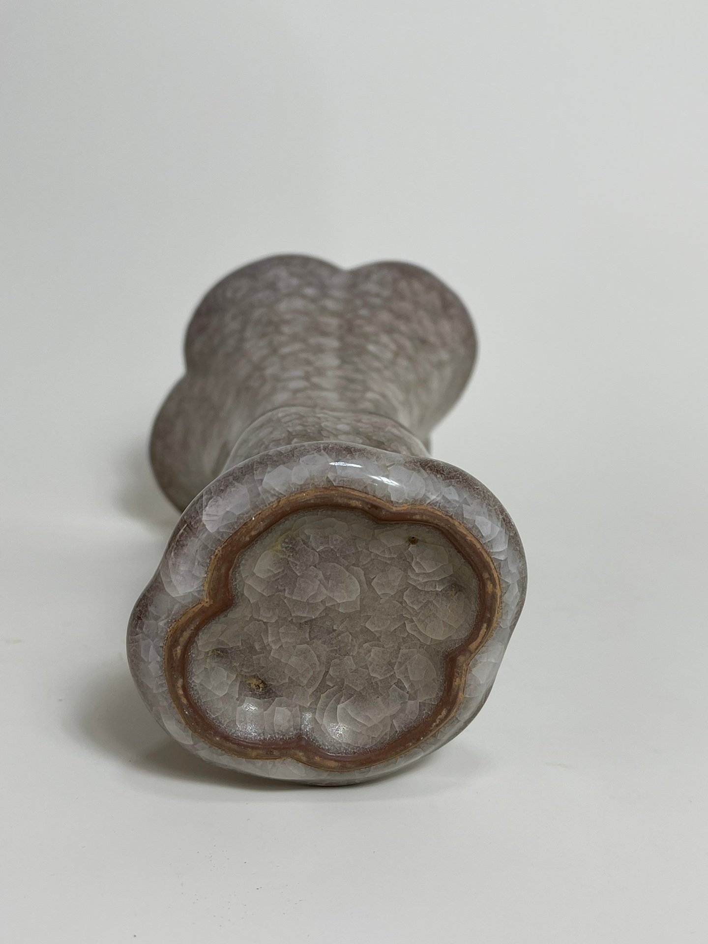 Song Dynasty kiln ice cracked begonia style flower goblet