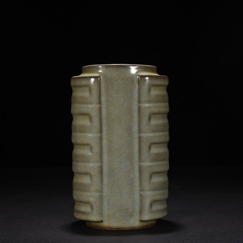 Song Dynasty flat vase Cong style vase