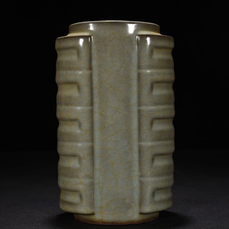 Song Dynasty flat vase Cong style vase