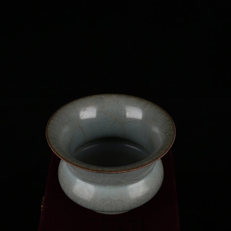 Song Dynasty official kiln slag bucket vase