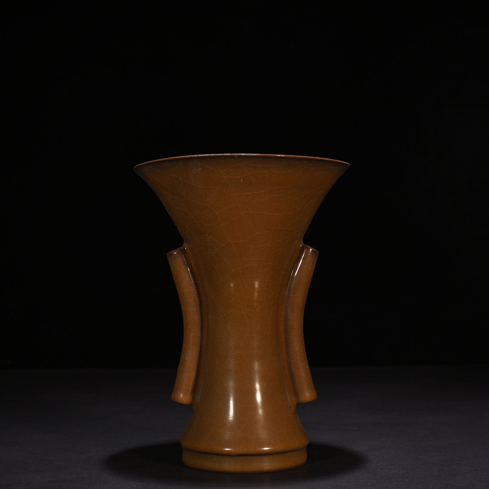 Song Dynasty official kiln  glaze Guaner flower goblet