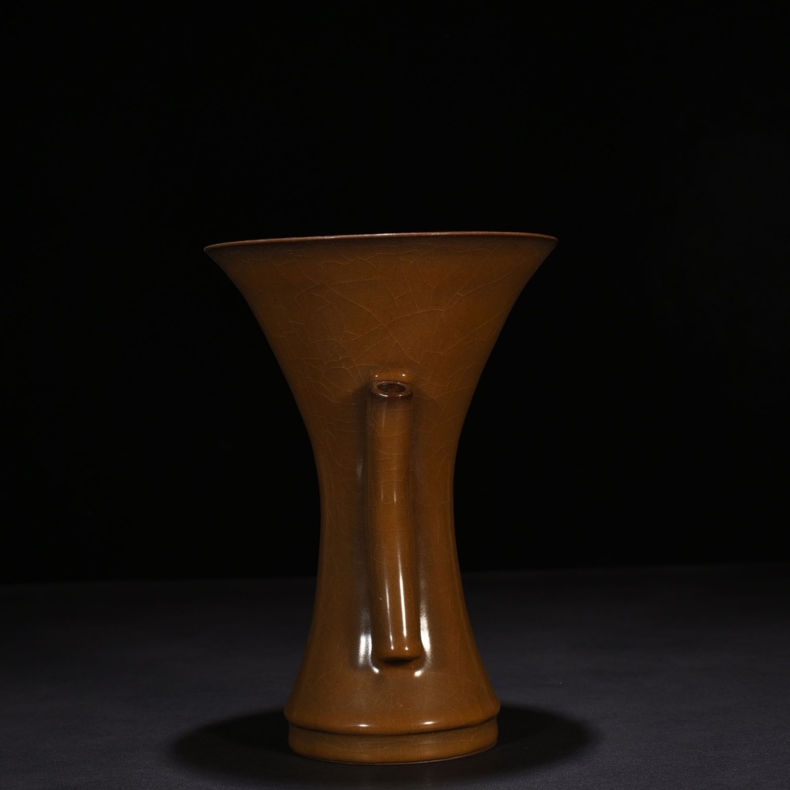 Song Dynasty official kiln  glaze Guaner flower goblet