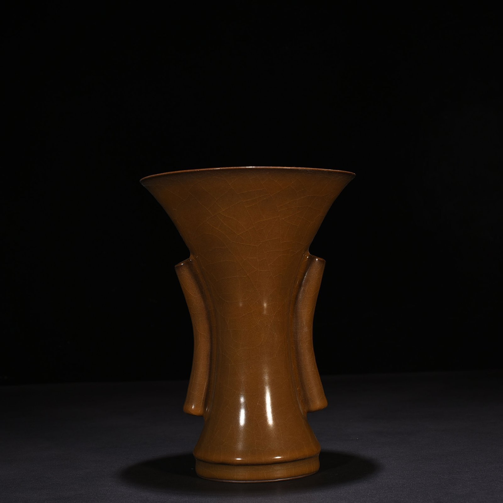 Song Dynasty official kiln  glaze Guaner flower goblet