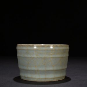 Song Dynasty official kiln dazzling pattern round wash