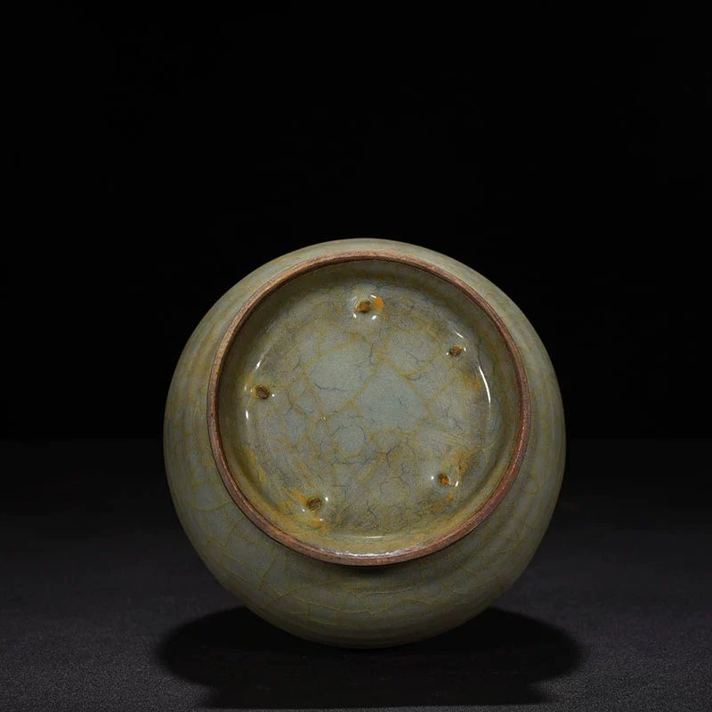 Song Dynasty official kiln dazzling pattern bile bottle