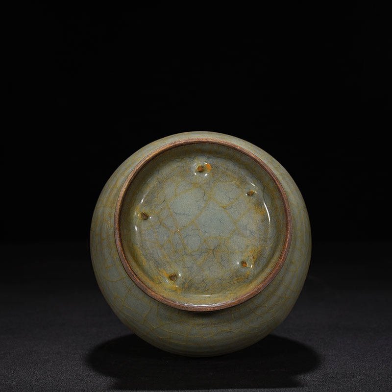 Song Dynasty official kiln dazzling pattern bile bottle