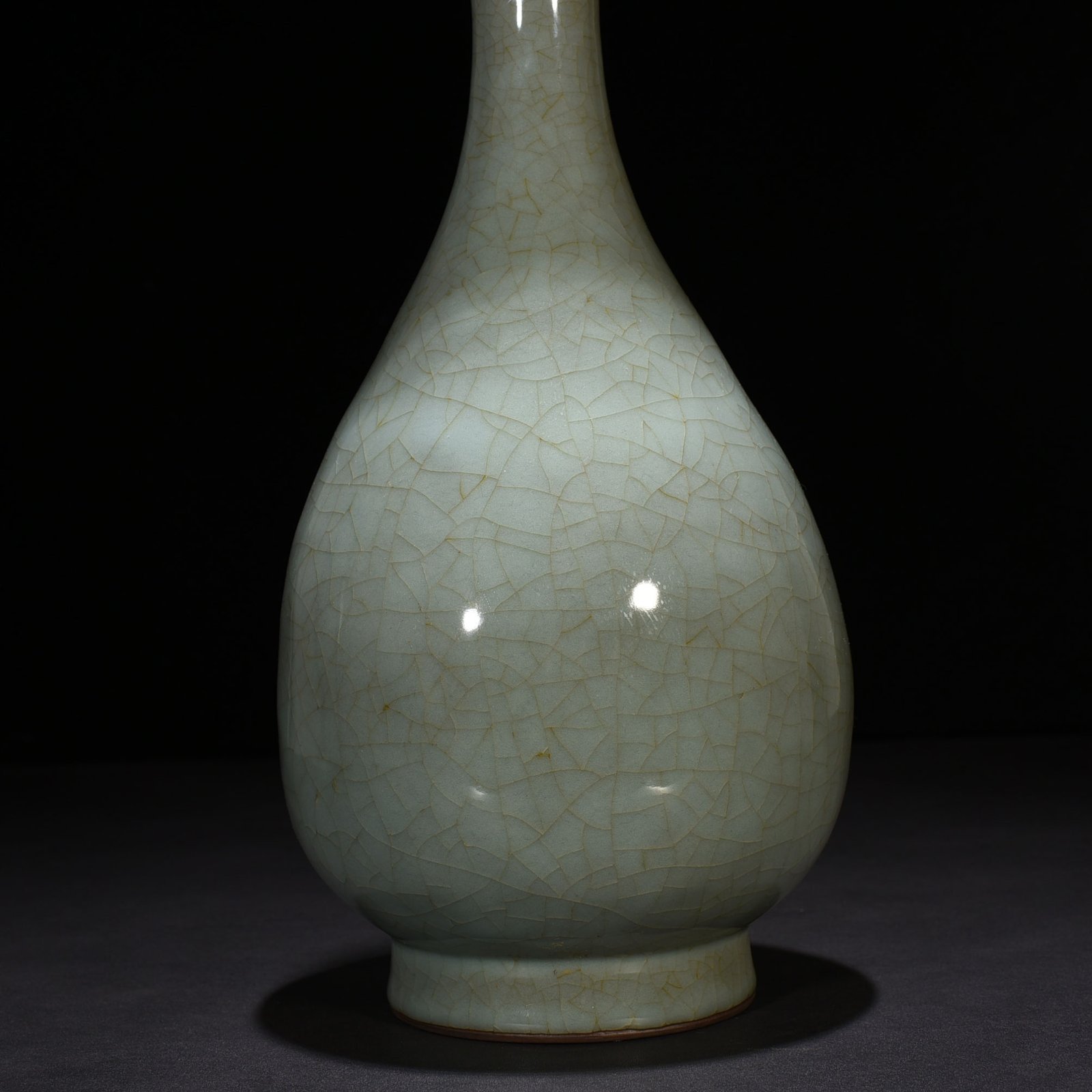 Song Dynasty official kiln jade pot spring vase