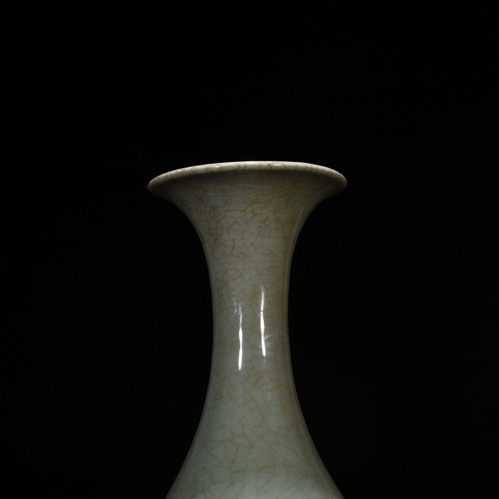 Song Dynasty official kiln jade pot spring vase