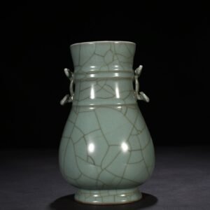Song Dynasty official kiln royal palace imperial model Ruyi ear vase