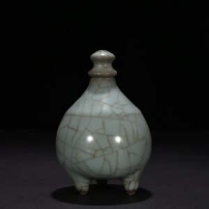 Song Dynasty official kiln inkstone dripping water
