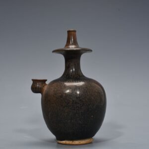 Song Dynasty Jian kiln Army Holding Water Column