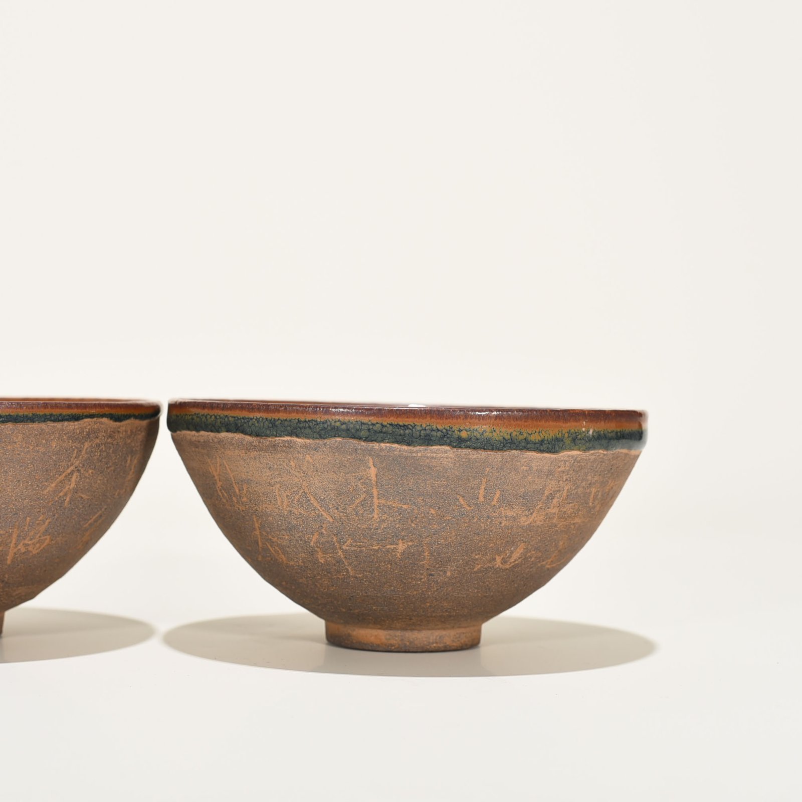 Song Dynasty Jian kiln engraved inscription lamp