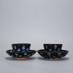 Song Dynasty Jian Kiln Spotted lamp holder from Jianyao of
