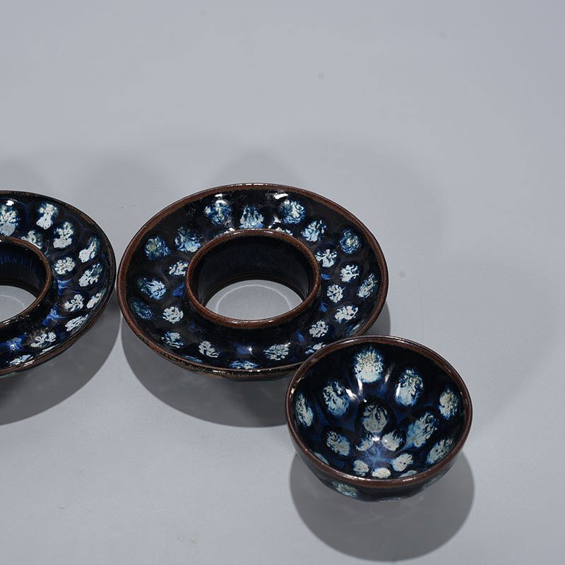 Song Dynasty Jian Kiln Spotted lamp holder from Jianyao of