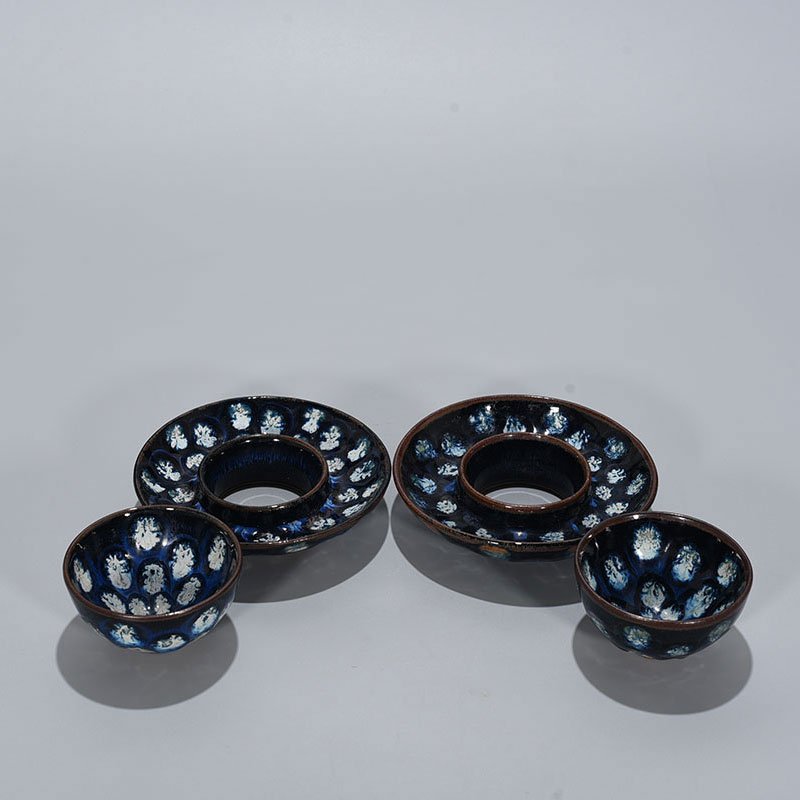 Song Dynasty Jian Kiln Spotted lamp holder from Jianyao of