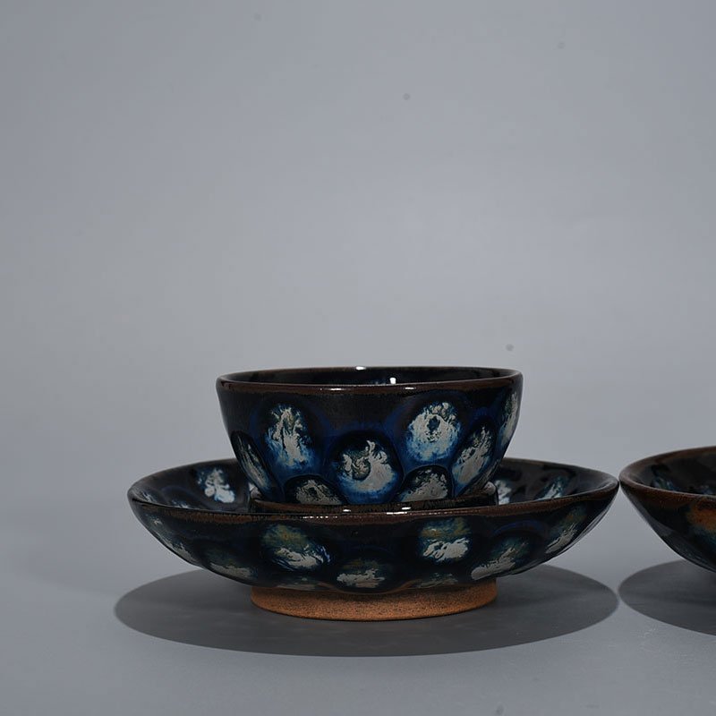 Song Dynasty Jian Kiln Spotted lamp holder from Jianyao of