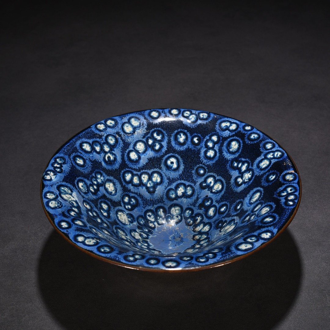 Song Dynasty Jian Kiln bamboo hat bowl