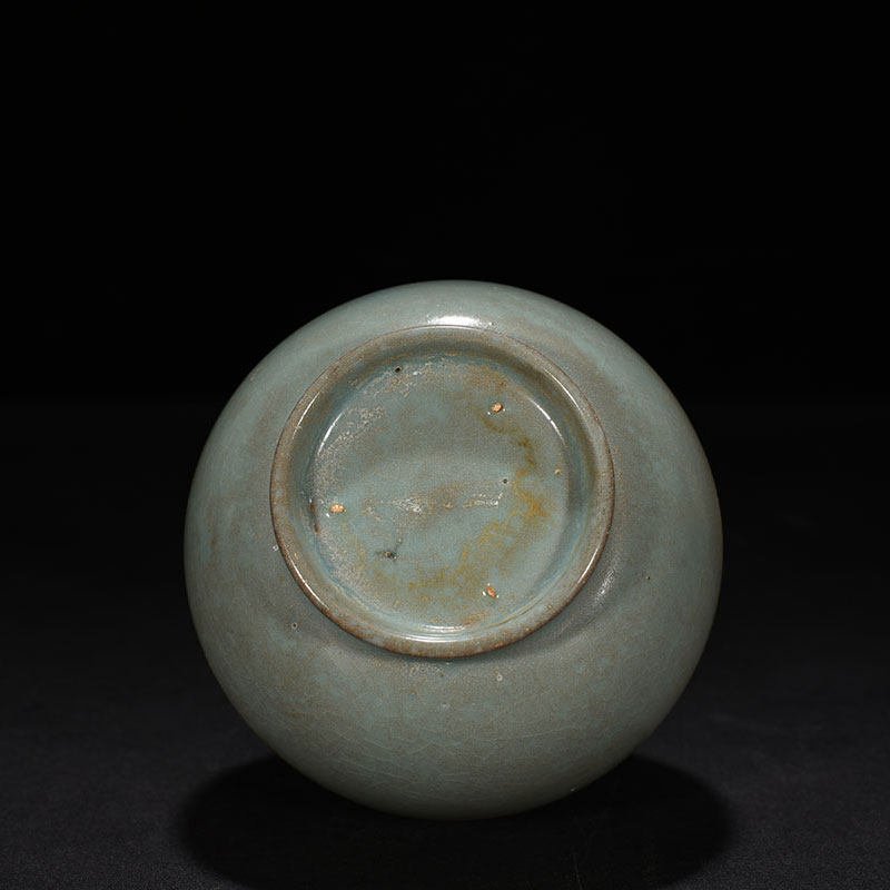 Song Dynasty Ru kiln azure glaze gourd vase