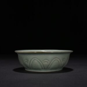 Song Dynasty Qingliang Temple Ru Kiln folded edge wash