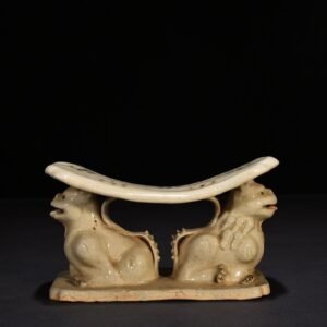 Song Dynasty Hutian Kiln Auspicious Animal Pillow