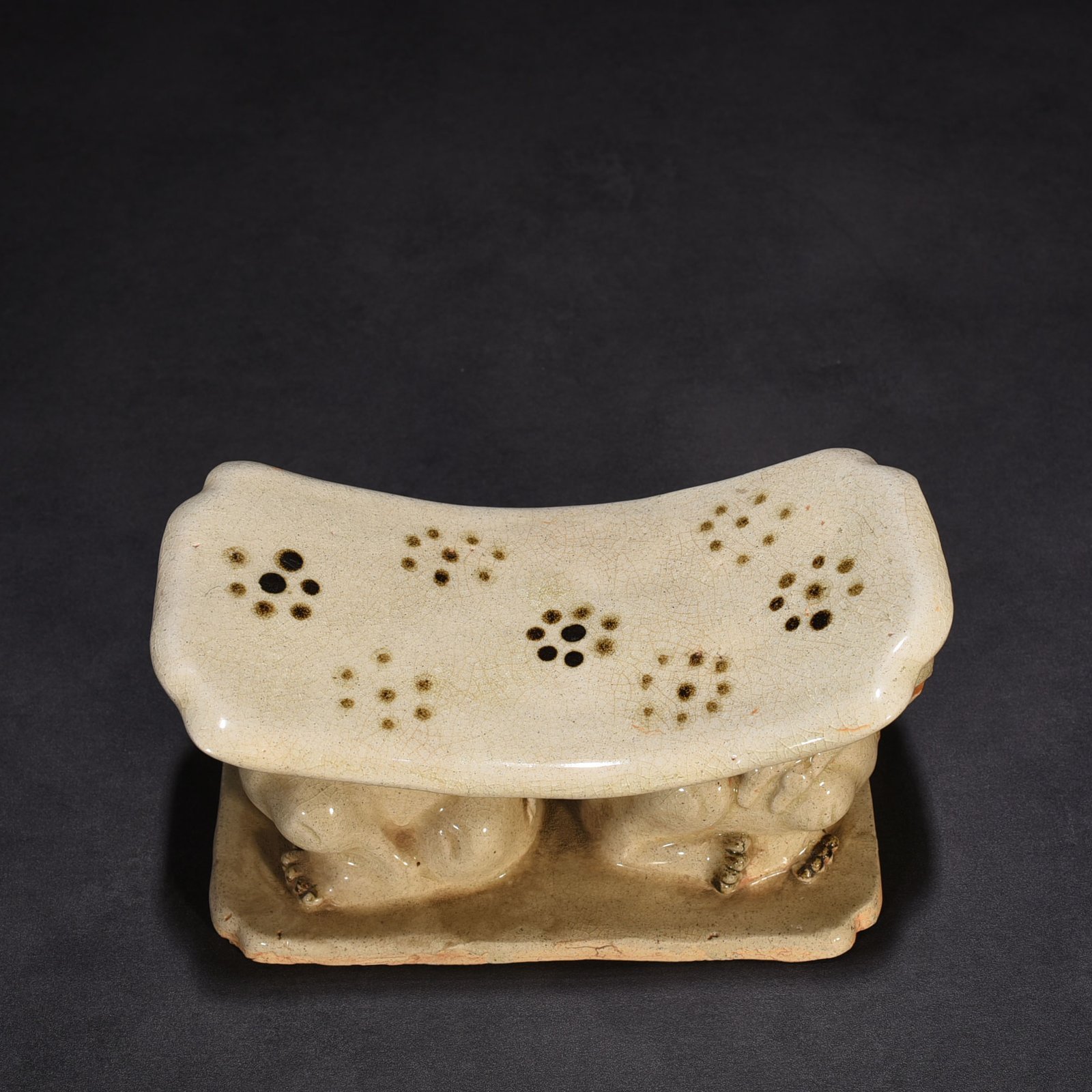 Song Dynasty Hutian Kiln Auspicious Animal Pillow