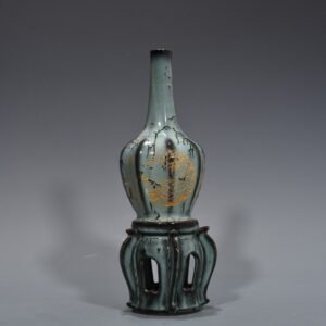 Song Dynasty June kiln of with inscriptions and eight square pure vase