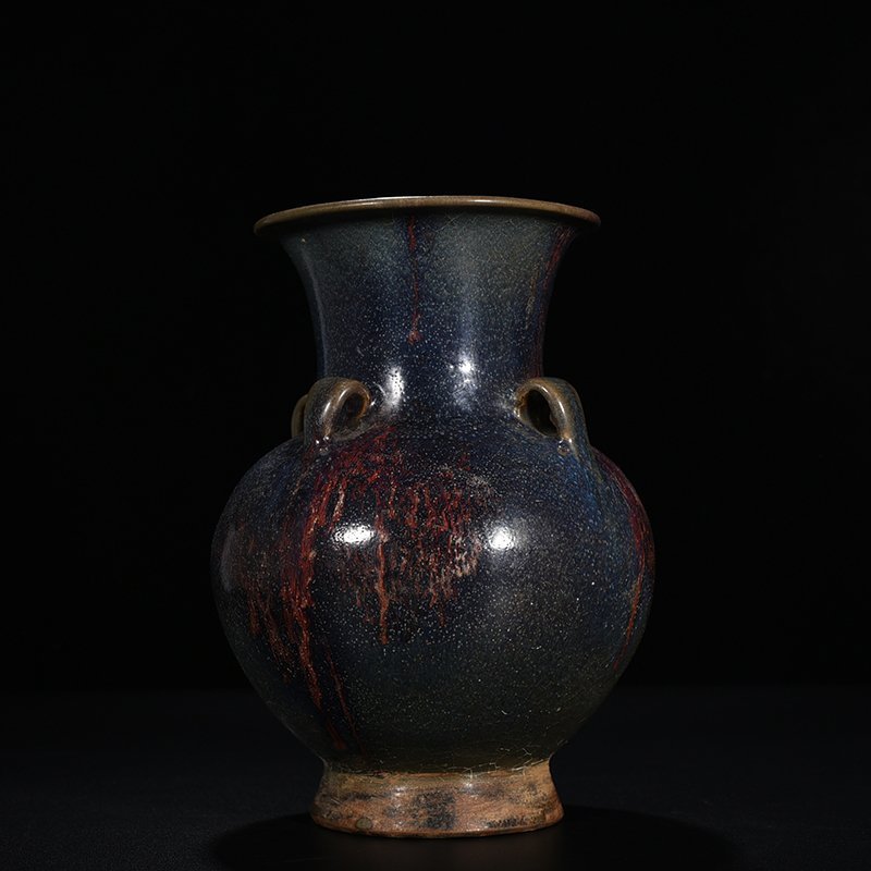 Song Dynasty June kiln four-series vase