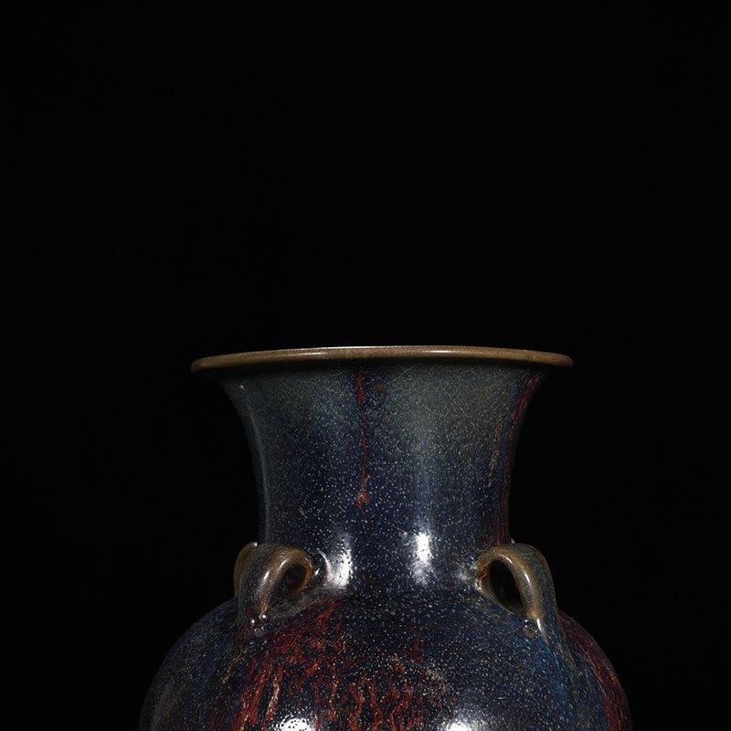 Song Dynasty June kiln four-series vase