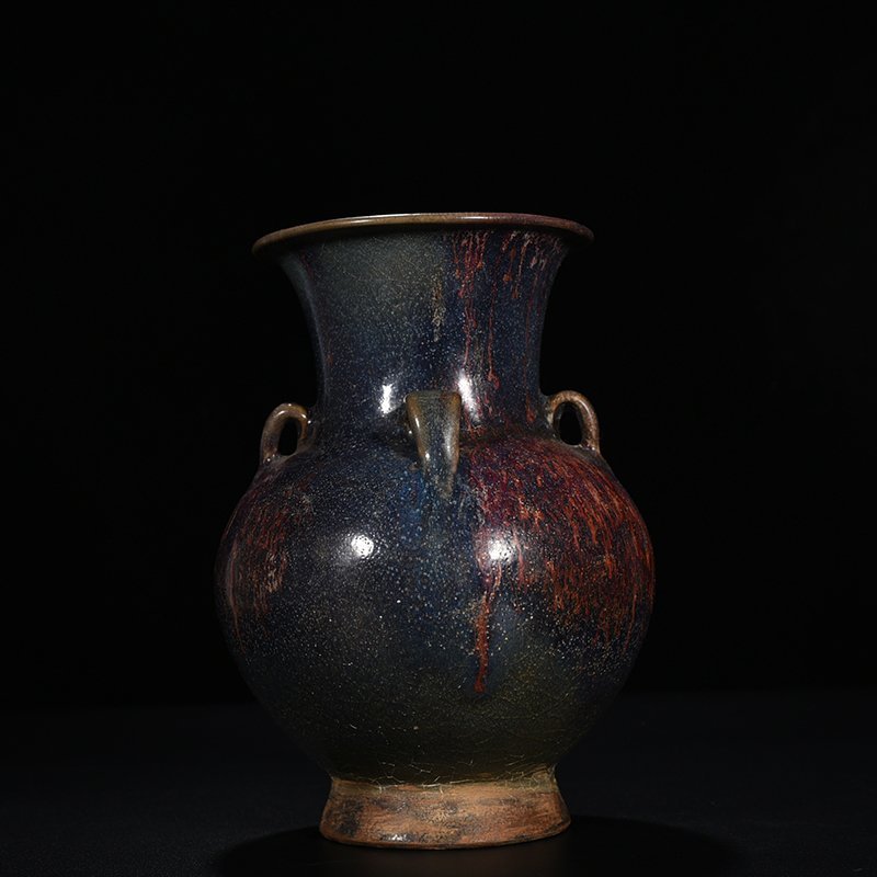 Song Dynasty June kiln four-series vase