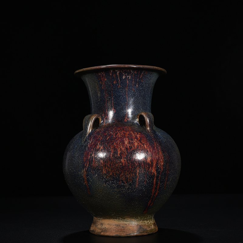 Song Dynasty June kiln four-series vase