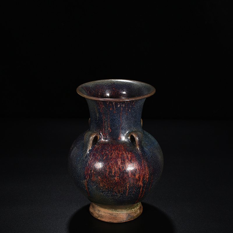 Song Dynasty June kiln four-series vase
