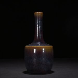 Song Dynasty Jun kiln Fenghua model rose purple glaze paper mallet vase