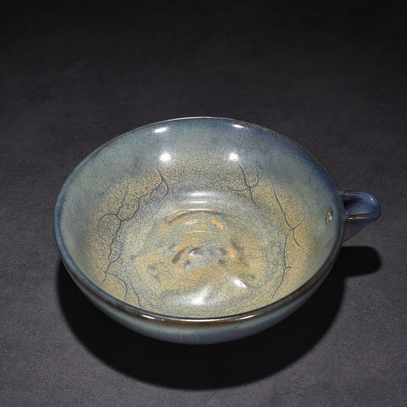 Song Dynasty Jun kiln model obsidian rose purple glaze