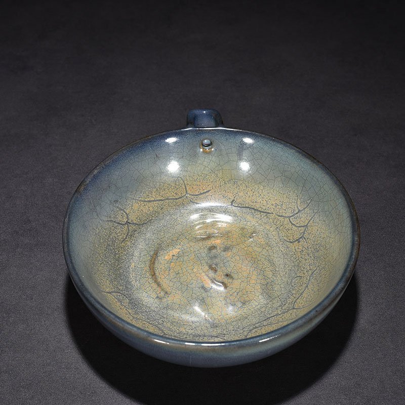 Song Dynasty Jun kiln model obsidian rose purple glaze