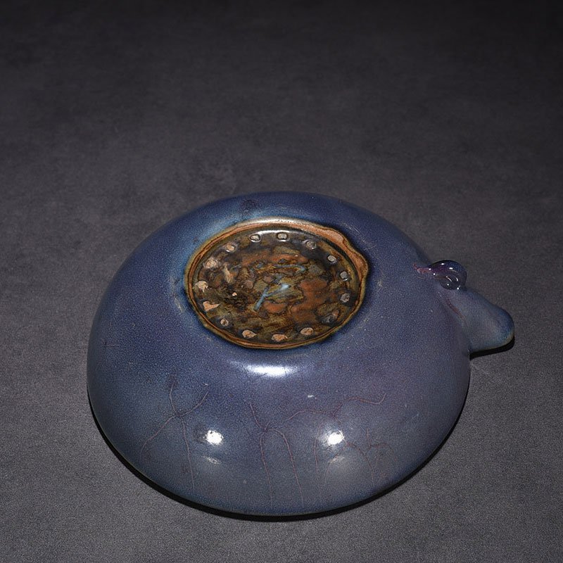 Song Dynasty Jun kiln model obsidian rose purple glaze