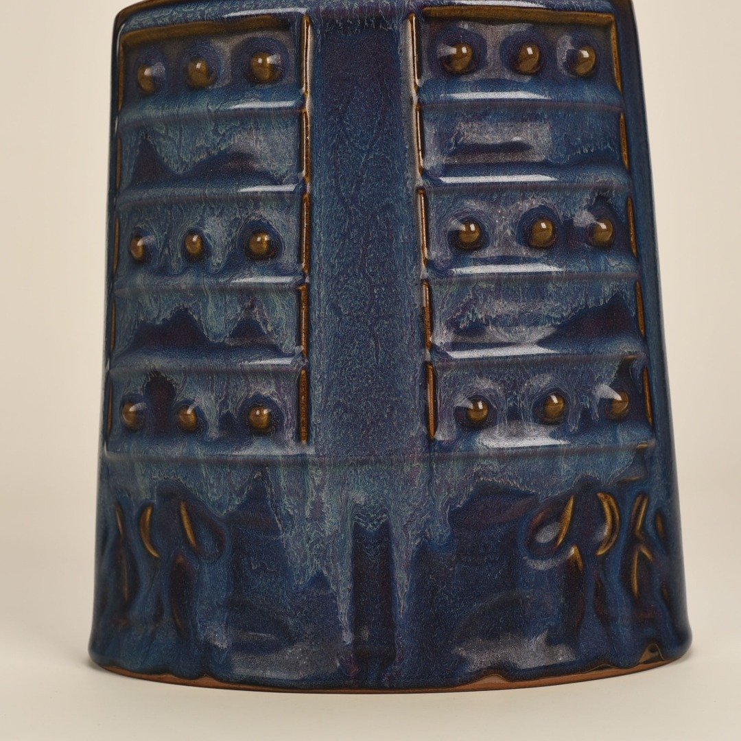 Song Dynasty Jun kiln Jingguo model rose purple glaze chime