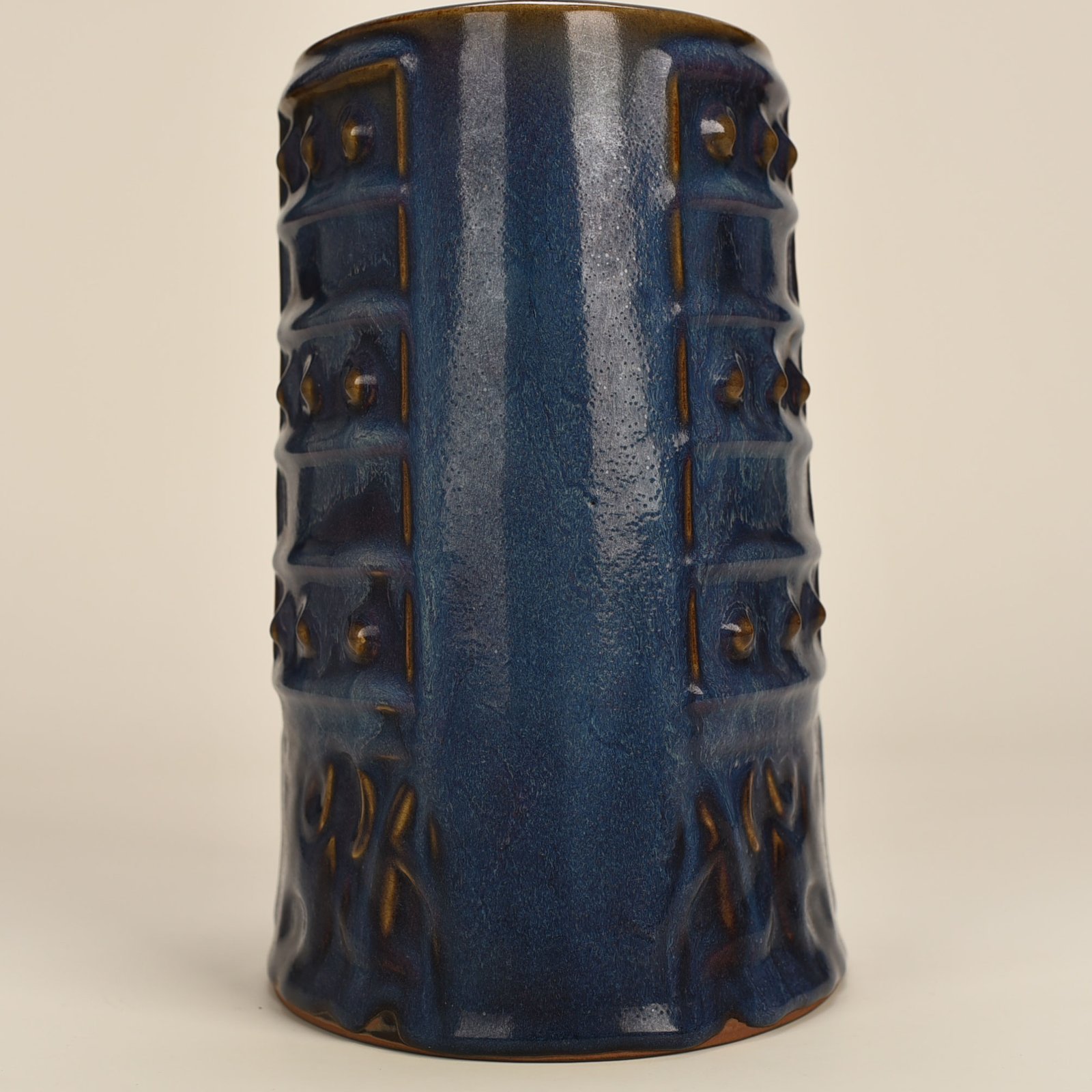 Song Dynasty Jun kiln Jingguo model rose purple glaze chime