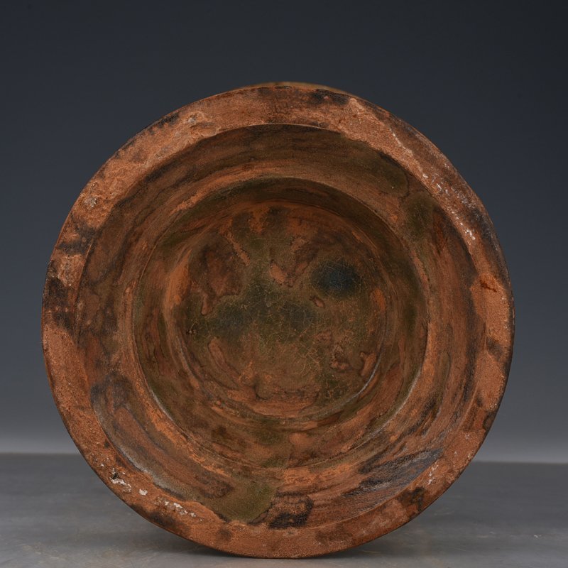 Song Dynasty Jun kiln obsidian glaze halberd vase
