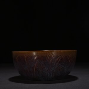 Song Dynasty Jun kiln rose purple glaze dragon bowl
