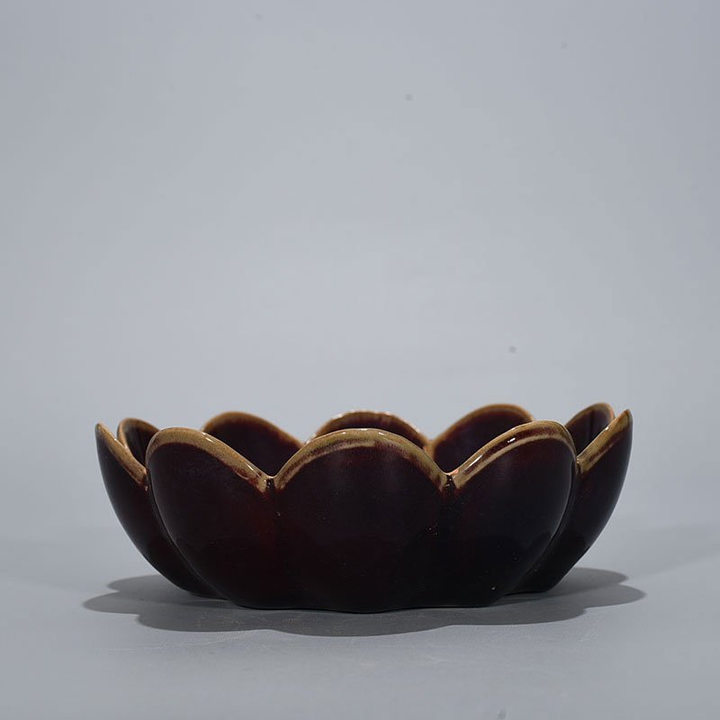 Song Dynasty Jun kiln rose purple glaze lotus wash