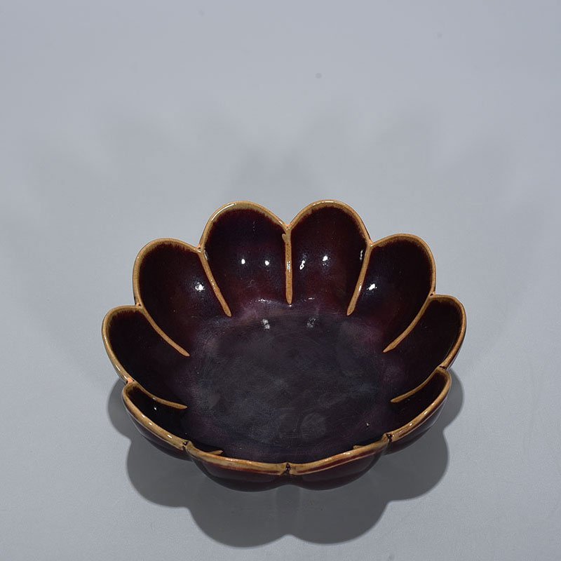Song Dynasty Jun kiln rose purple glaze lotus wash