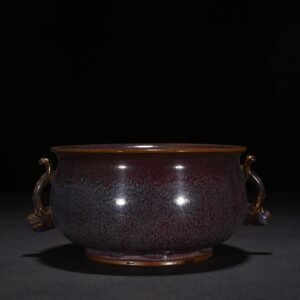 Song Dynasty Jun kiln kiln rose purple glaze sunflower wash