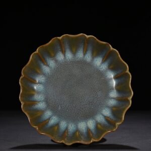 Song Dynasty Jun kiln glazed sunflower wash