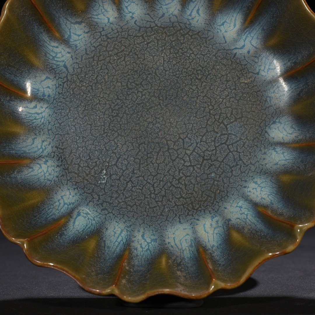 Song Dynasty Jun kiln glazed sunflower wash