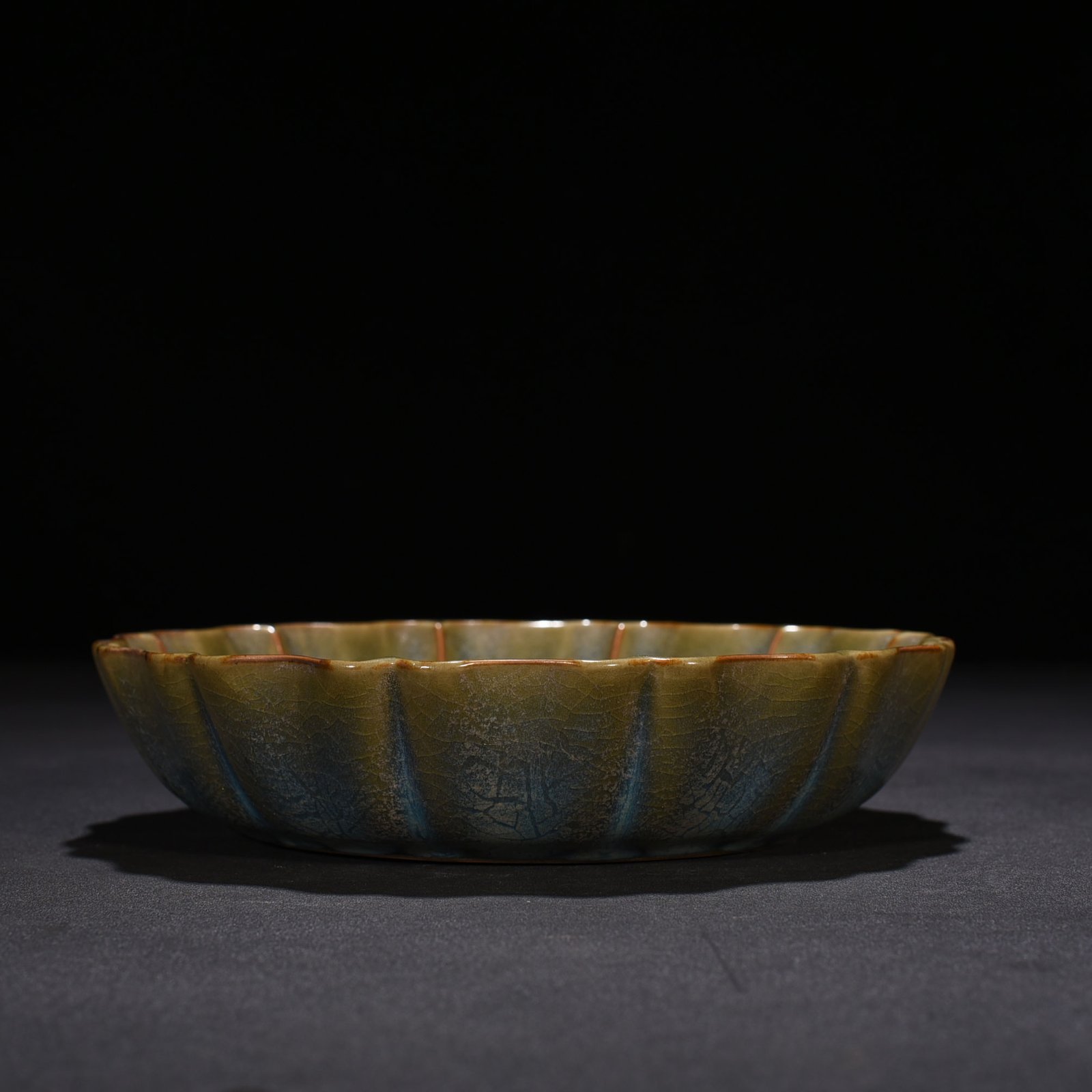 Song Dynasty Jun kiln glazed sunflower wash