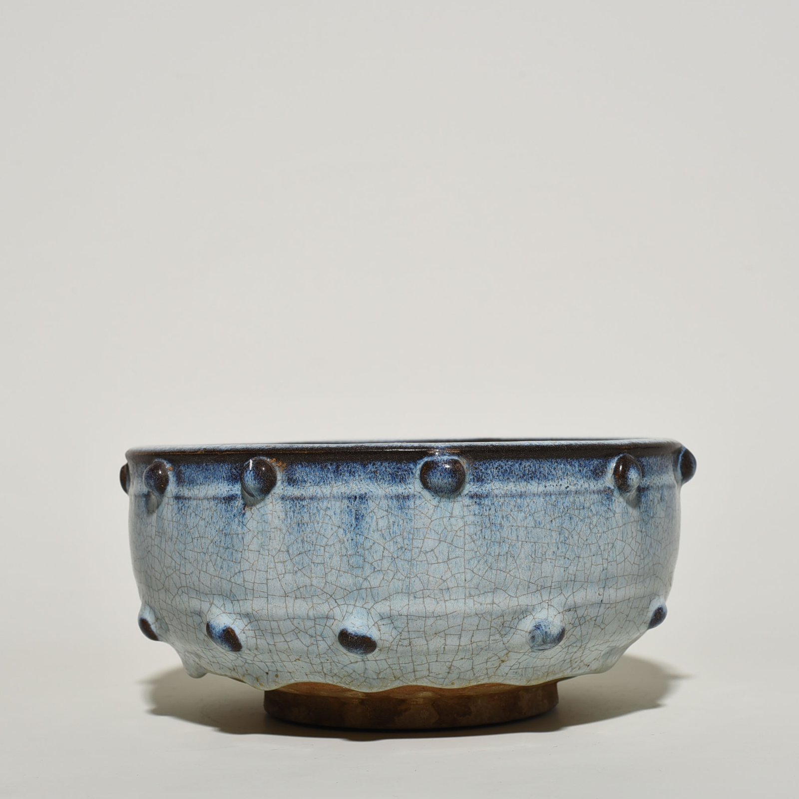 Song Dynasty Jun Kiln Variable Glaze Drum Nail Wash