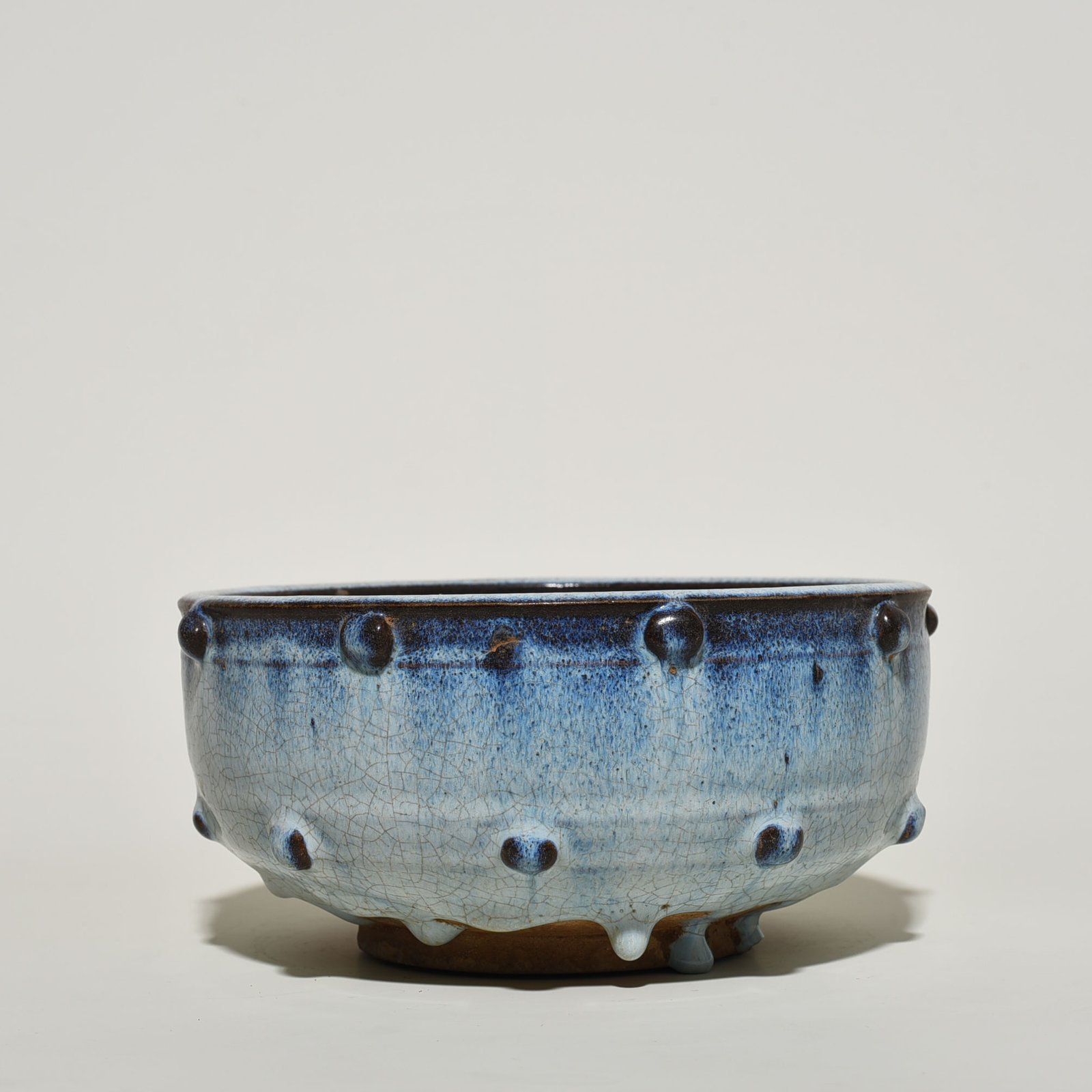 Song Dynasty Jun Kiln Variable Glaze Drum Nail Wash