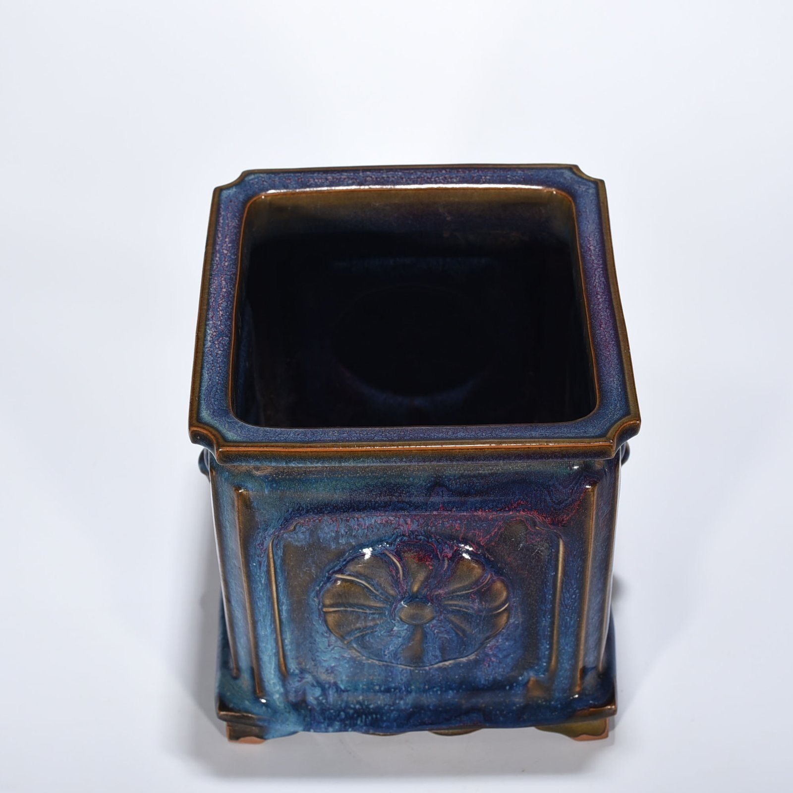 Song Dynasty Jun kiln Shaosheng first year rose purple glaze pen holder
