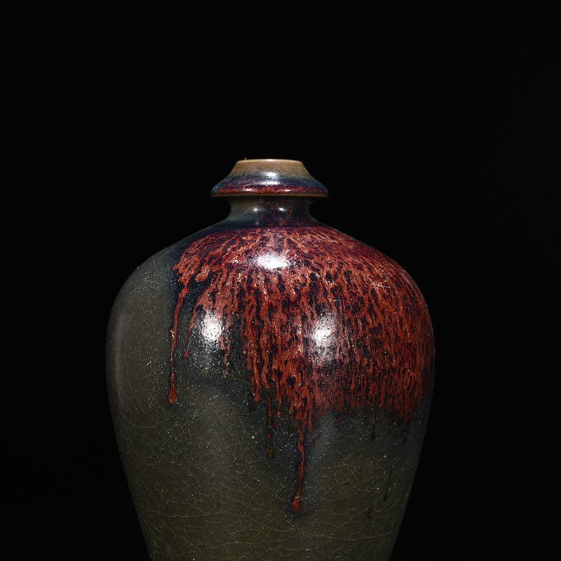 Song Dynasty Jun kiln Yaobian plum vase